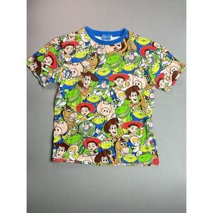 Disney Parks Tokyo Women's S/M Toy Story Graphic Characters Tee Shirt READ